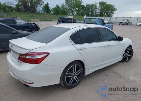 2016 Honda Accord Sport z USA, uszkodzony, nr VIN 1HGCR2F64GA015830